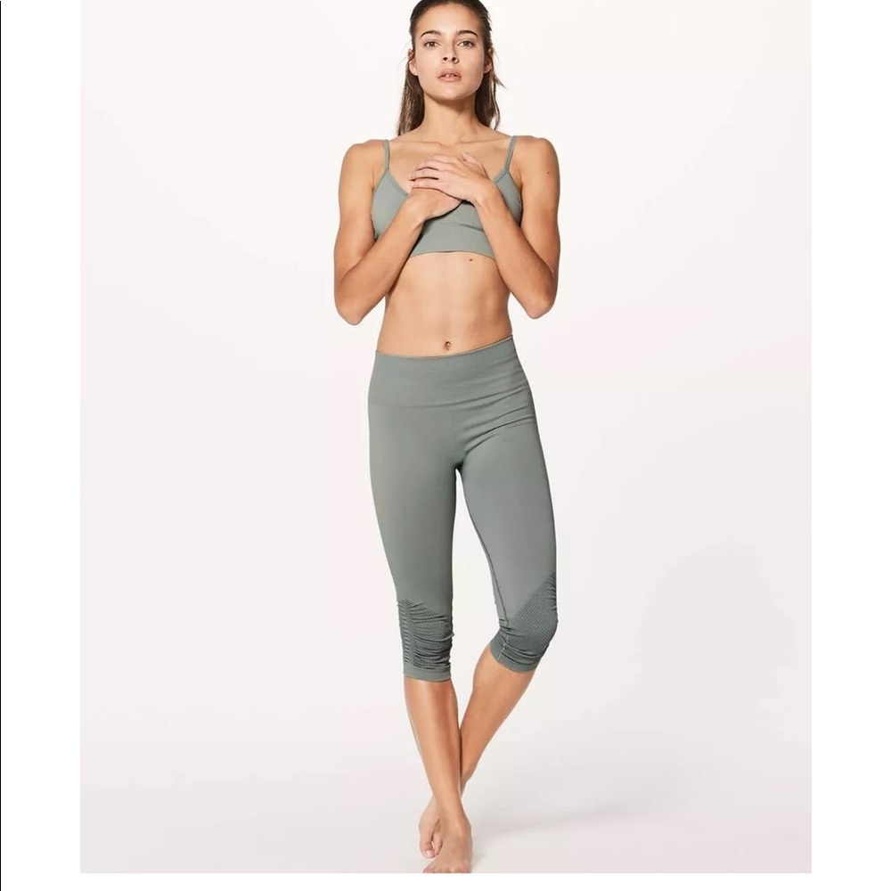 Taryn Toomey X lululemon cropped leggings NWOT